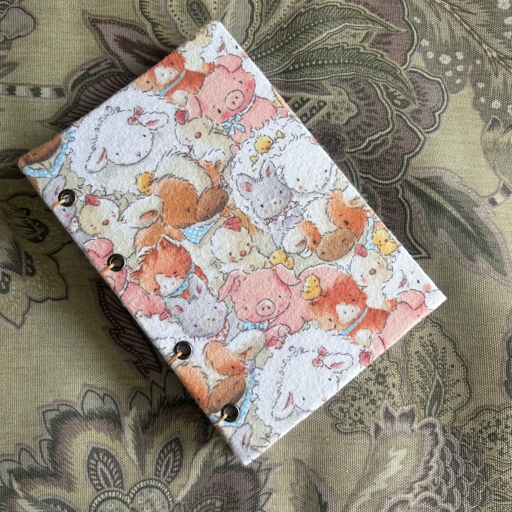Ready-to-ship barn animals notebook